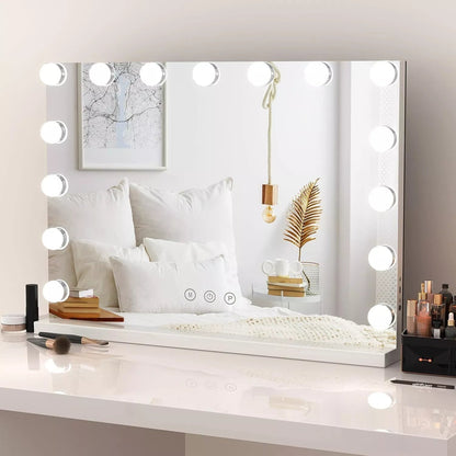 Hollywood Vanity Makeup Mirror with Dimmable Adjustable LED Lighting